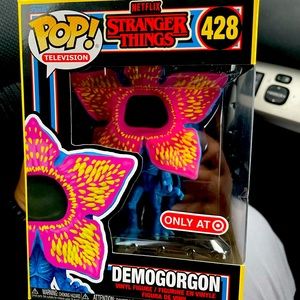 Stranger Things Black Light Funko Pop